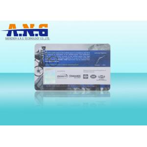 Custom hologram Laminated PVC printed Smart Card for Goverment