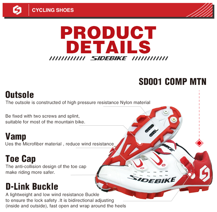 Breathable Mens White Cycling Shoes Geometry Design Body High Pressure Resistance