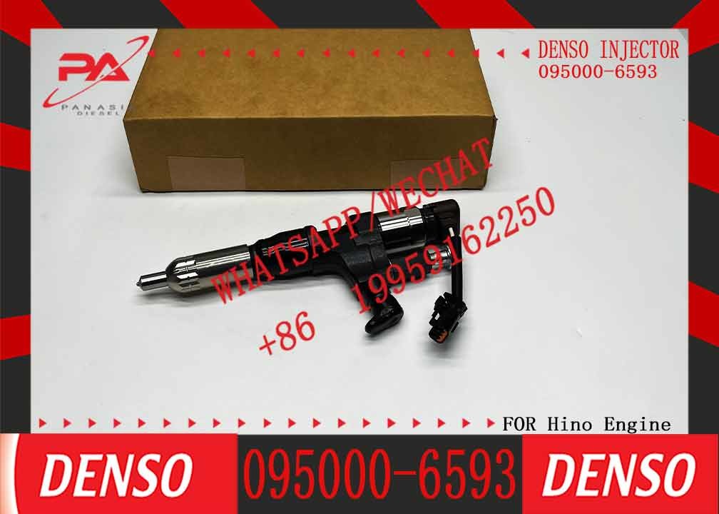 095000-6593 original fuel injector 0950006594 oil pump common rail injection 095000 6590 for Hino J08E-TM