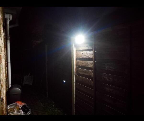 Solar Motion Sensor Light Outdoor, 19 LED Wall Light Solar Powered Garden Light, Waterproof Wireless Security Lights