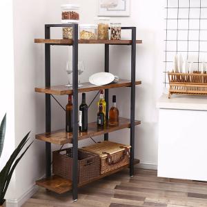 4-layer Bookshelf for Sale, Industrial Bookshelf, Particleboard Bookshelf, Home