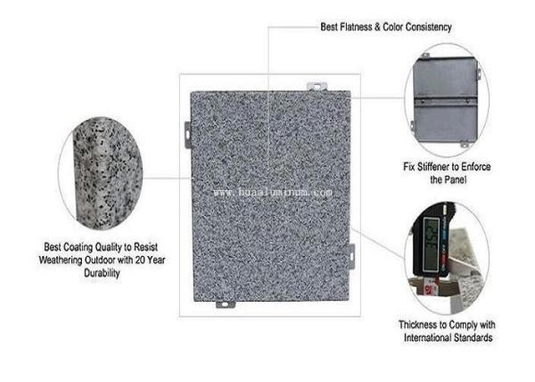 Anti Humidity Solid Aluminum Sheet , 1220x2440mm Insulated Aluminium Cladding