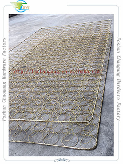 High Carbon Steel Bonnell Spring System For Bed Mattress Use Heat - Treated