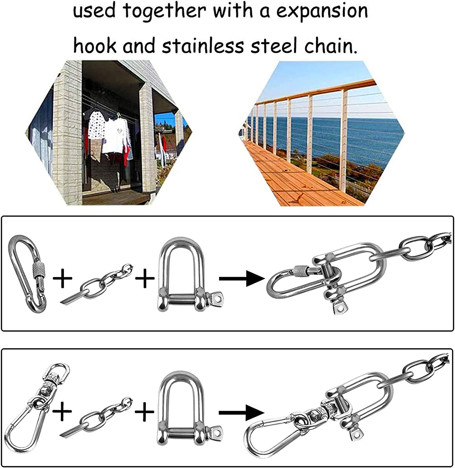 Stainless Steel D-Shackle for Heavy Rigging Strong and Dependable Rigging Solution