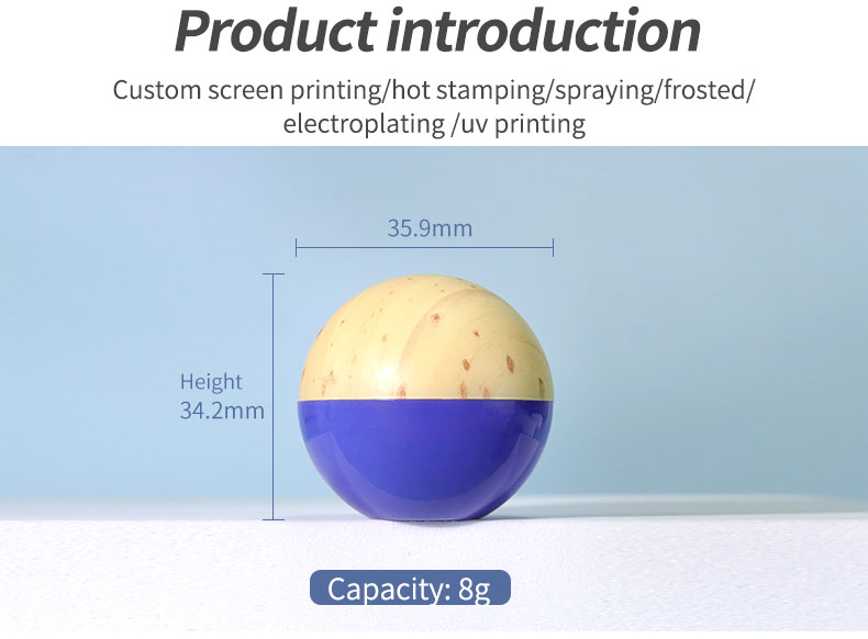 PS Material Mini Lip Gloss Container Rubber Paint Tube Cosmetic Packaging for Your Requirements