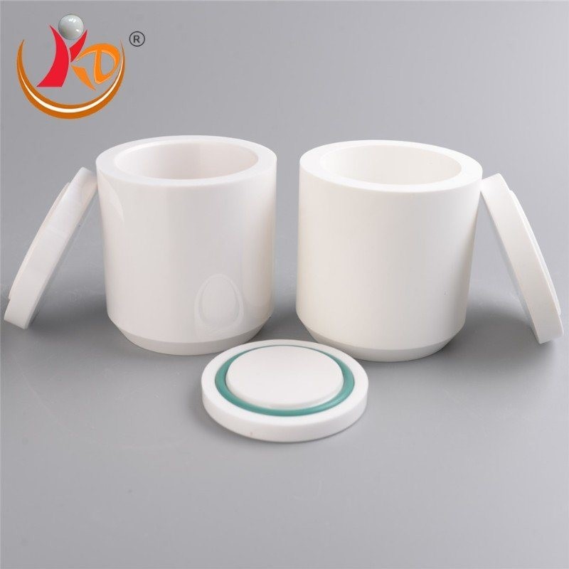 6.00-6.05g/cm3 Density Zirconia Ball Mill Jar for Winston Thundersky Yttrium Cubic Zirconia Bracelet Salt Grinding Machine