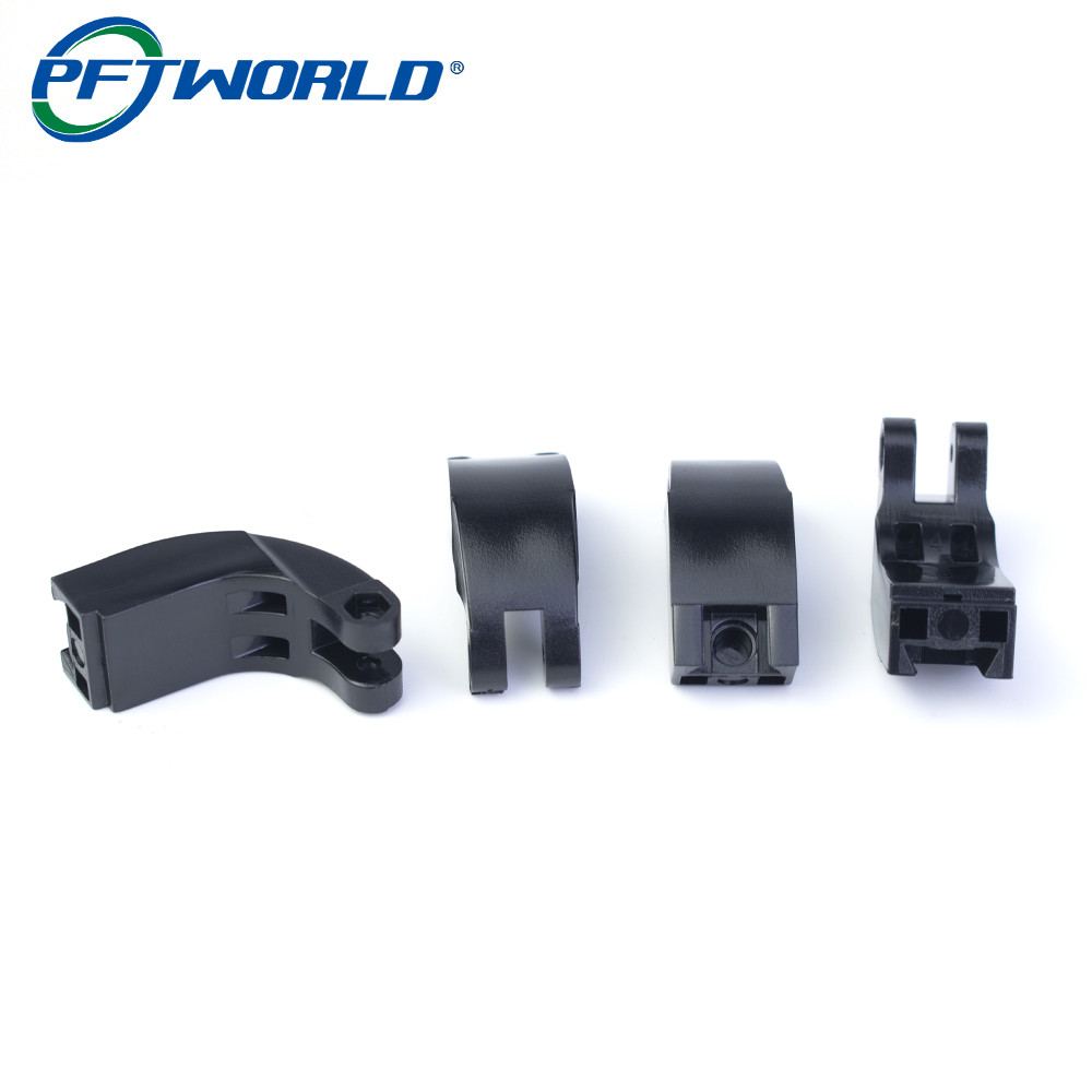 Customized CNC Plastic Parts Precision Milling Service Black Painting Factory