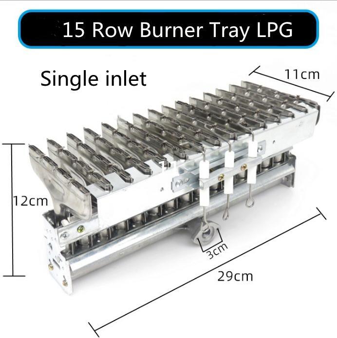 Sinopts 15 Row Burner Tray for Gas Water Heater Accessories