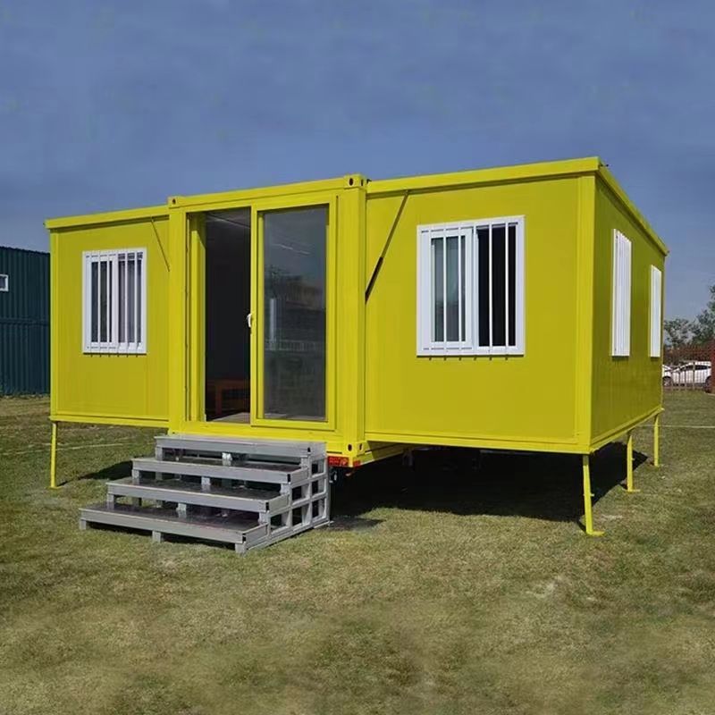 White or Customized Color Steel Prefabricated House Expandable Container Modular Home