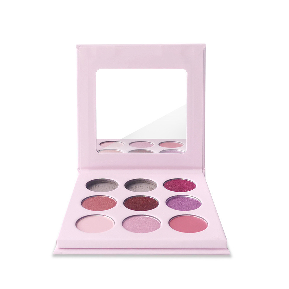 CMYK printing Blank Eyeshadow Palette OEM Empty Eyeshadow Compact