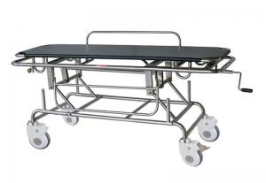  First Aid Patient Transport Stretchers With Back Rest And Oxygen Cyliner Holder Manufactures