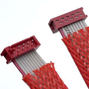 Customized IDC Flat Cable Electronic FFC Cable With IDC Termination