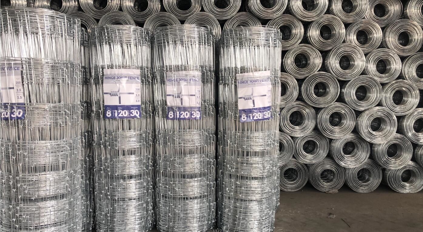 T Post 6ft Cattle Fence , 100m Long Farm Mesh Fencing