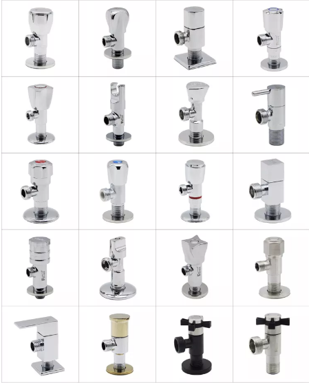 Full Turn Bathroom Angle Valve With 100% Leak Test Seal And Online Technical Support