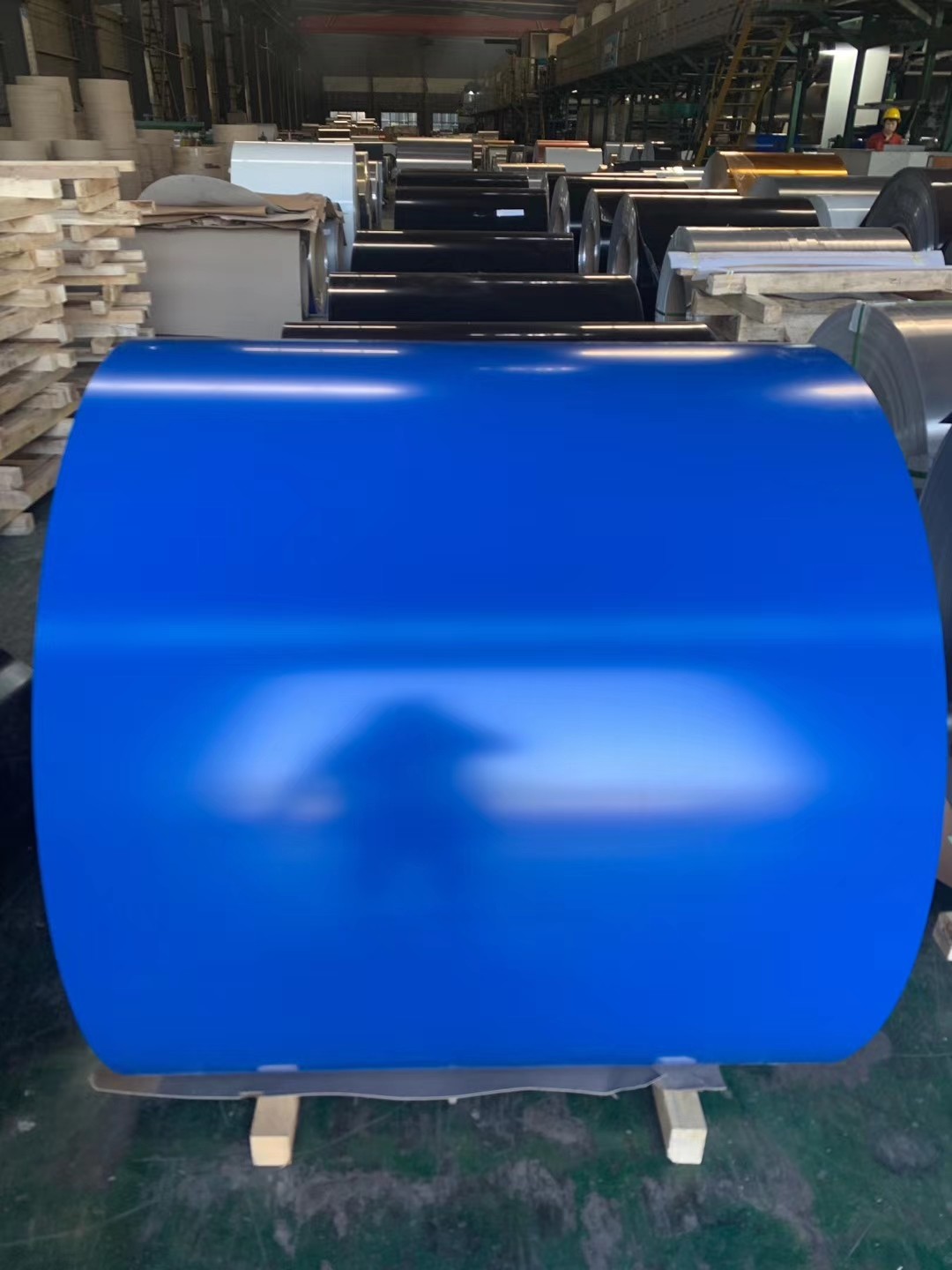 T351 Temper Pvdf Color Coated Aluminum Coil 3004 Golden Color