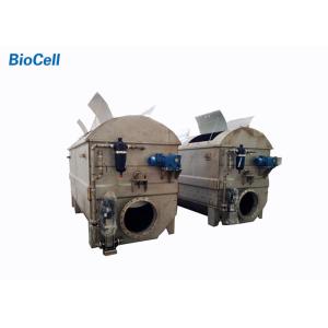 SS304 Grey Rotary Drum Filter Volute Screw Press Dewatering Machine