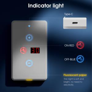WiFi Water Heater Switch Type C, 20A Smart Wireless Boiler Control with Timer