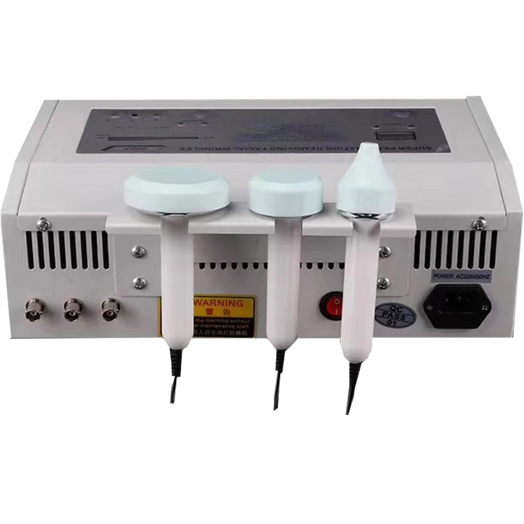 Portable Spa Skin Care Device 3 Probes Ultrasonic Facial Massager Beauty Machine