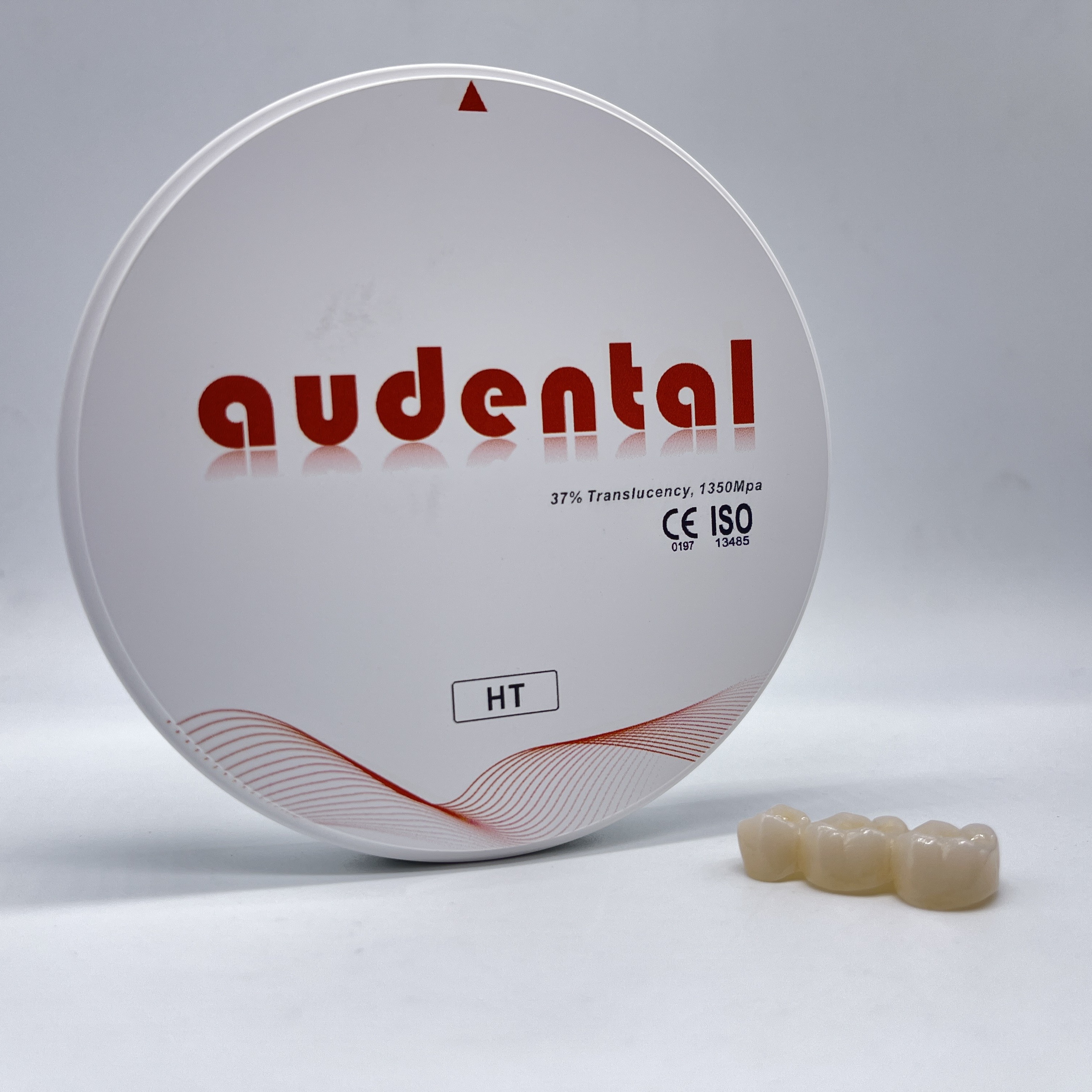 HT White 16 Liquid Colors Dental Zirconia Block with Carbon Box Package