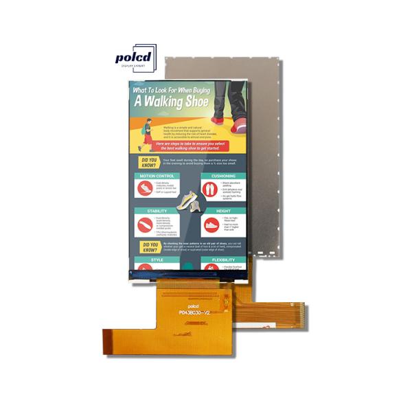 Quality Polcd 4.3 inch TFT LCD High Resolution 480x800 RGB interface IPS Vertical Screen 4.3" LCD Module for sale