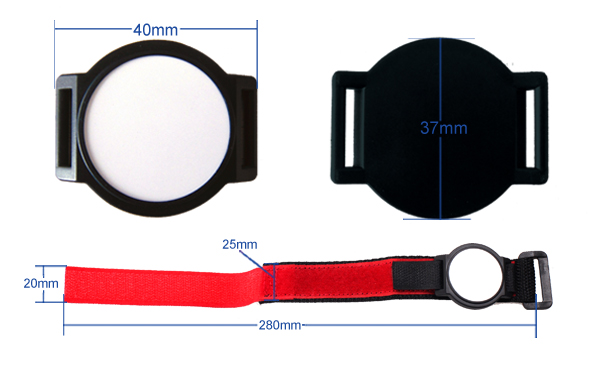 Nylon RFID Wristband Woven nfc bracelet