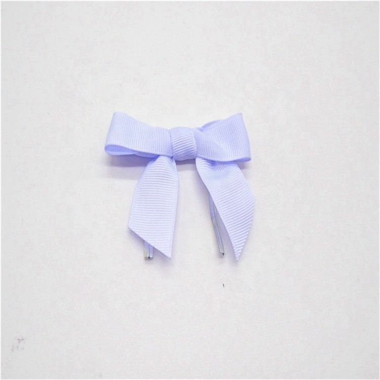 Candy Packing Mini Satin Ribbon Bows Light Purple Color 2 - 100MM Width