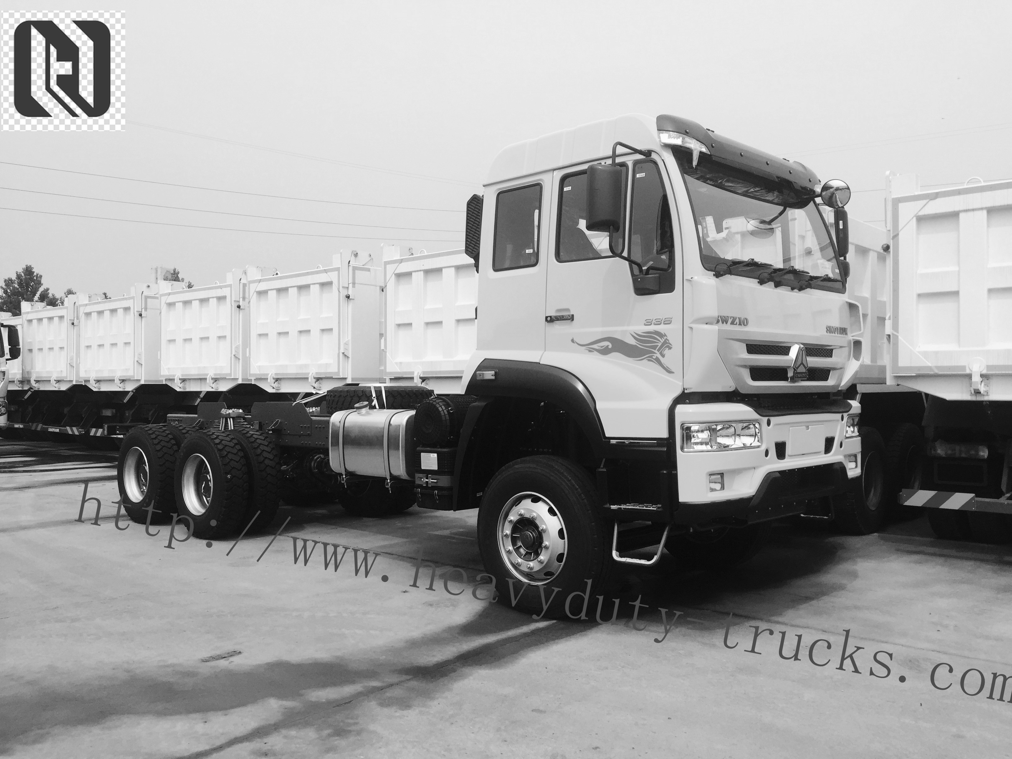 Manual Transmission Heavy Duty Dump Truck Sinotruck howo 6x4 10 Wheeler 336hp Loading 30t
