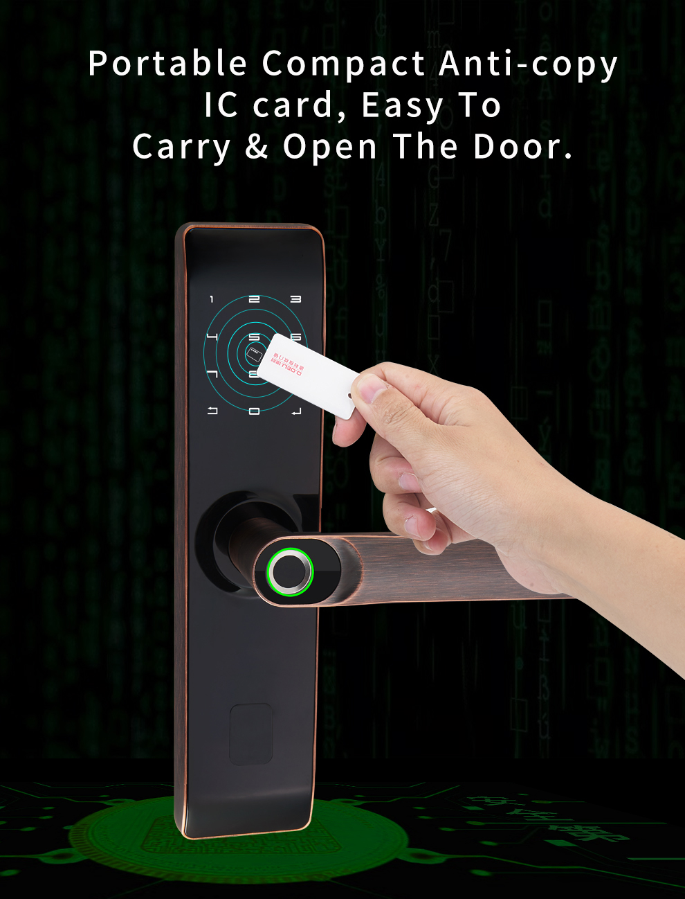 High Quality Fingerprint Tuya WiFi APP Smart Zinc Alloy Lock Door Lock For Apartment House