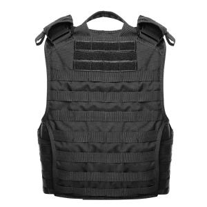 China Protective Kevlar Adjustable Body Armor Plate Carrier Military Tactical Bulletproof Vest With NIJ IIIA on sale