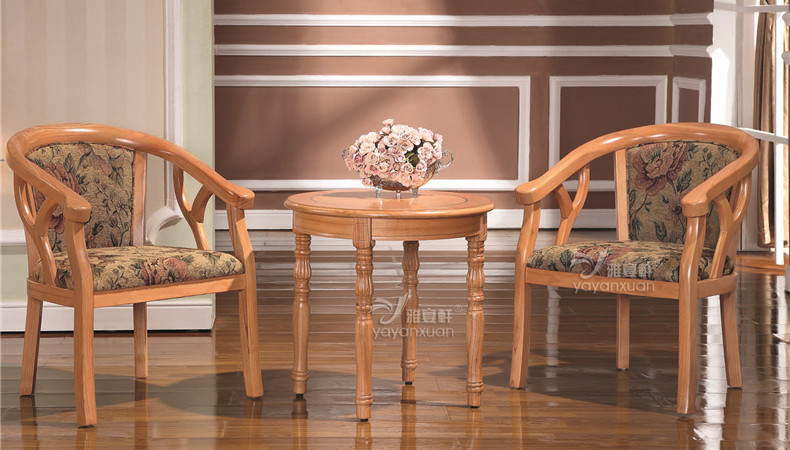 Round Wood Dining Table From Furniture Exporter For Supply With Good Price (YW-34)