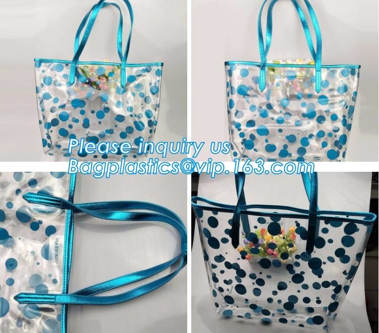Customized PP/PVC/PETclear plastic gift bag, Reusable Single bottle wine bag Pvc wine bottle gift bag, plastic transpare