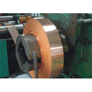 China Shield Copper Foil For Rf Cable , Leaky Feeder Cable Copper Strip Test on sale