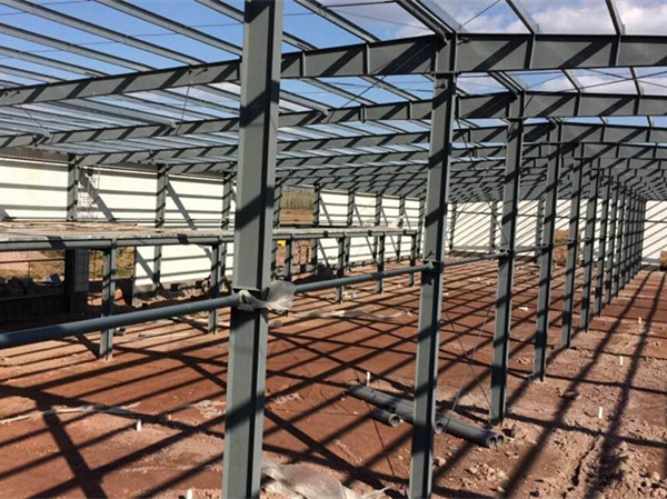 Customized Steel Structure Warehouse Steel Frame Buildings With Mezzanine