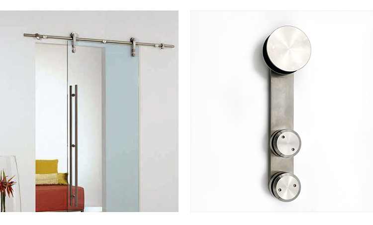 60kg Load Bearing Glass Sliding Shower Door Fitting for 8-10mm Glass PSS/SSS Hardware