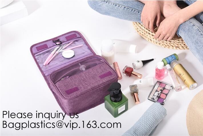 Trend Design Velvet Quilted Cosmetic Bag,Customized 2pcs Set Makeup Bag, Wholesale Travel Mens Toiletry Bags