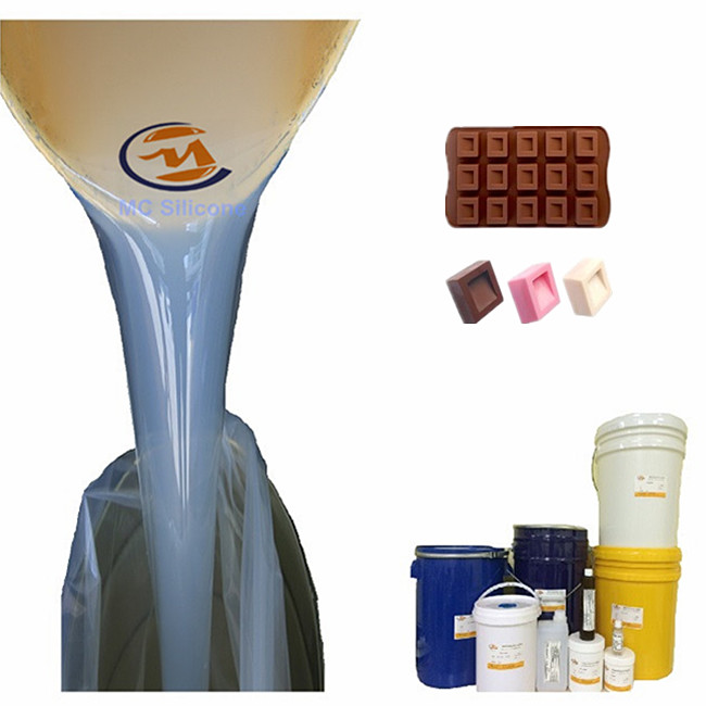 Translucent Mold Making Platinum Cure RTV2 Silicone Rubber For Food Molds