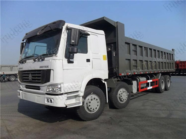 60 Tons Load Capacity Heavy Duty Dump Trucks HOWO Model 371 Horse Power