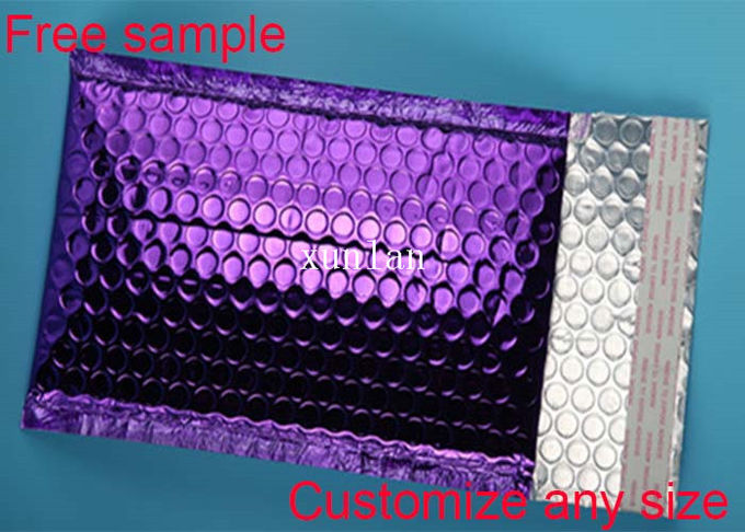Multiple Colors Metallic Padded Envelopes Gloss Self Adhesive With 2 Sealing Sides