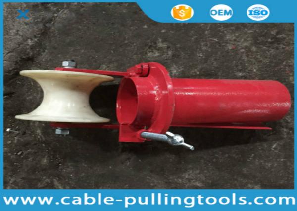Cable Laying Equipment , Underground Cable Tools Canble Roller Steel Bellmouths