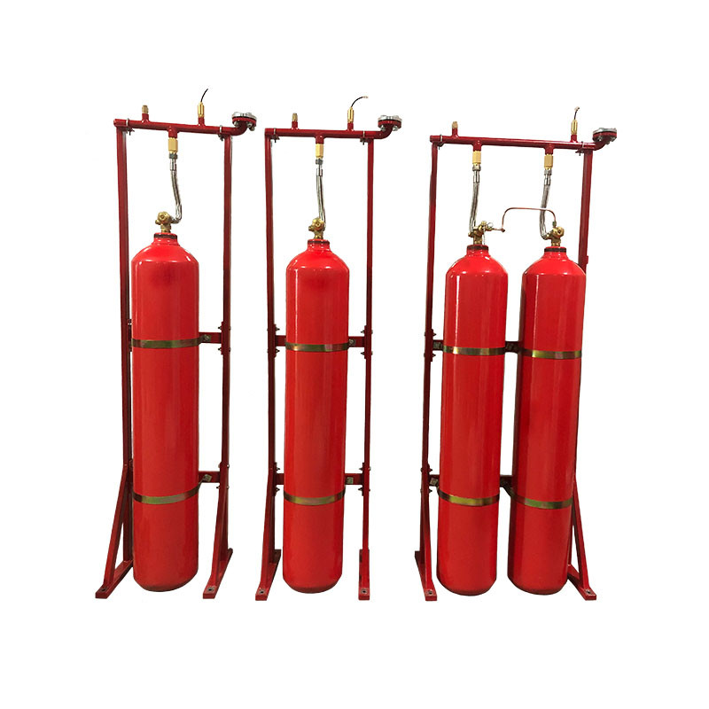 0.6kg/L Red CO2 Fire Suppression System For Commercial Buildings