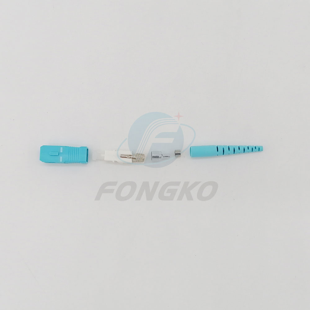 2.0mm OM3 Simplex Fiber Optic Upc And Apc Connectors