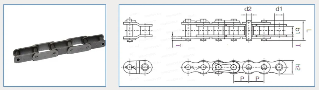 single pitch roller chains