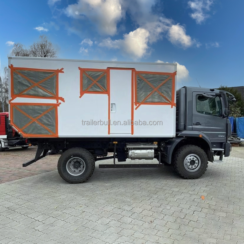 Customized Alcove Truck Camper Shell FRP Composite Sandwich Panels for Camper Design