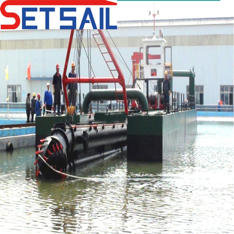 Durable Hull 6 Inch Cutter Suction Dredge with Diesel Engine