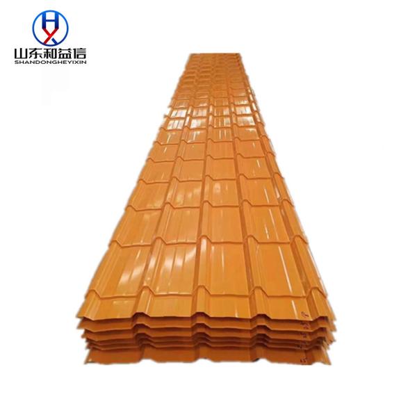 Building Material Ppgi Galvanized Corrugated Sheet Color Coated Steel For