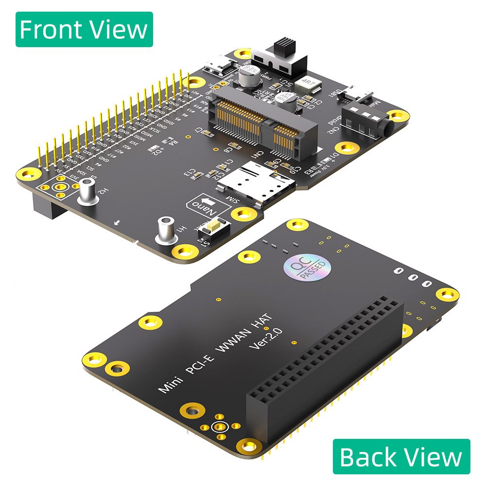 3G 4G LTE Base HAT For Raspberry Asus Tinker Board Samsung ARTIK Latte Panda