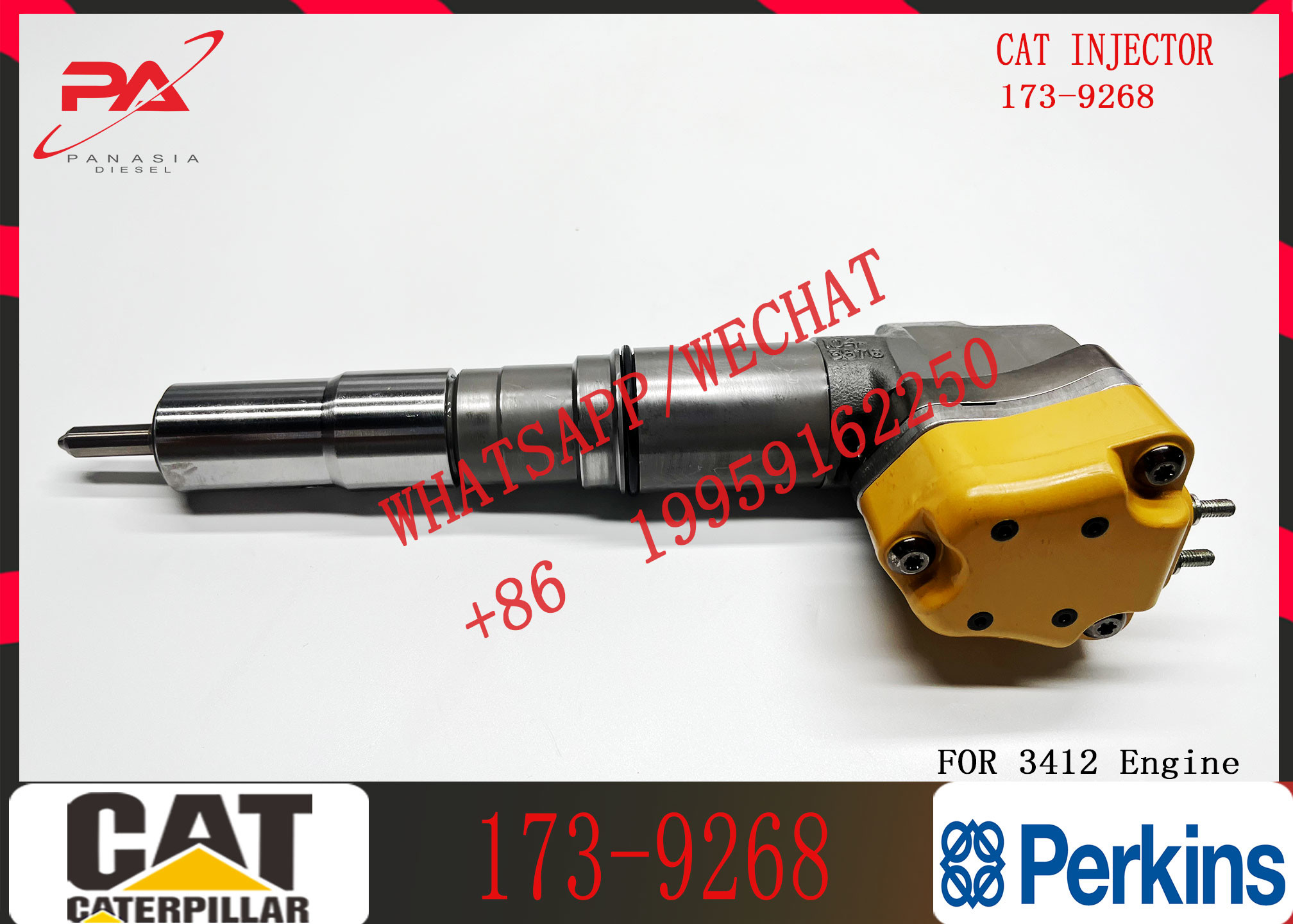 Common Rail Injector 173-9268 Injector Nozzle 174-7527 20R-0760 173-9272 232-1173 10R-1265 173-9379