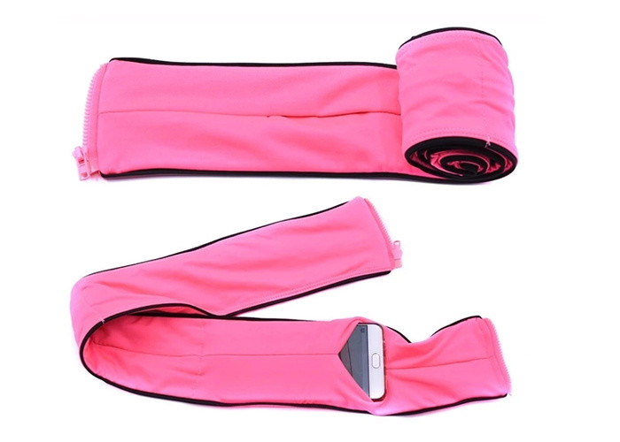 High quality sport waist bag running belt outdoor running belt high elastic stretch waist bag