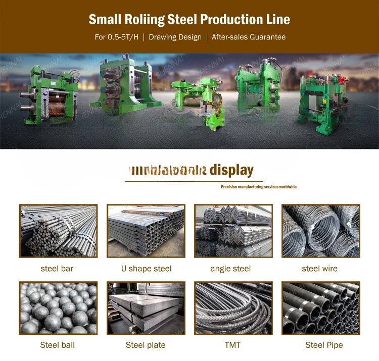 5T-35T Hot Rolling Mill Steel Bar Rebar Production Line High Performance
