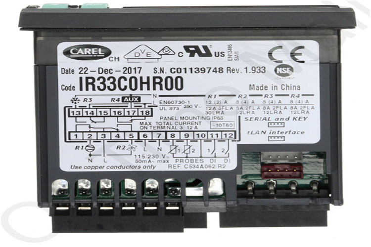 CCC PTC Sensor Pid Temperature Controller Carel PJEZS0H000